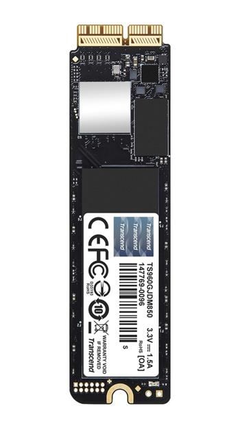 Transcend 960GB, Apple JetDrive 850 SSD, NVMe PCIe