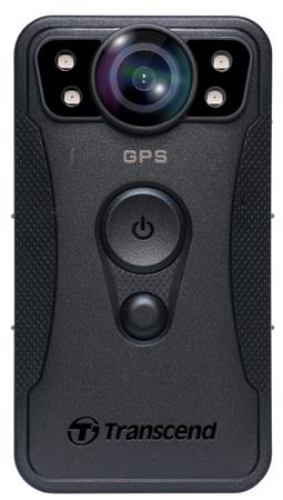 Transcend DrivePro Body 40 osobní kamera, Full HD 1080p, infra LED, 128GB paměť, Wi-Fi, Bluetooth, USB 2.0, IP67, černá