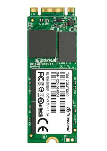 TRANSCEND MTS600 512GB SSD disk M.2 2260, SATA III