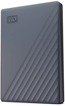 WD My Passport Portable 4TB Ext. USB3.2/USB-C Silicon Grey